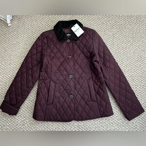 Barbour Women's Quilted Puffer Jacket - Rich Burgundy